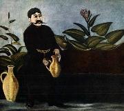 Niko Pirosmanashvili Sarkis Pouring Wine oil on canvas